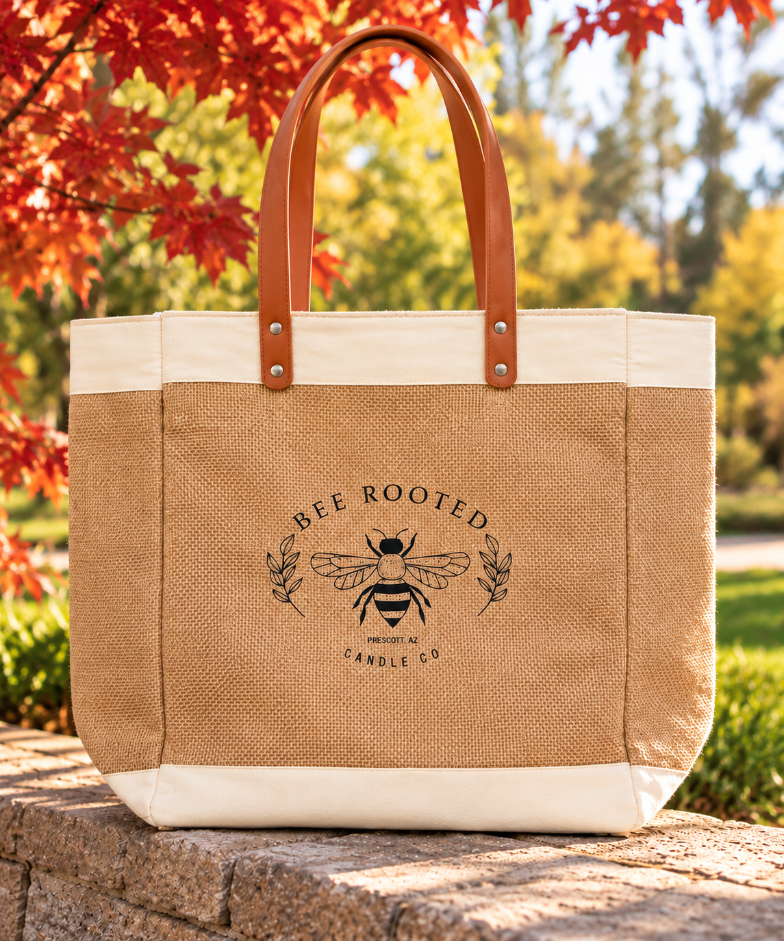 Bee Rooted Everyday Tote Bag